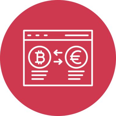 Para birimi simgesi. vektör illüstrasyonu