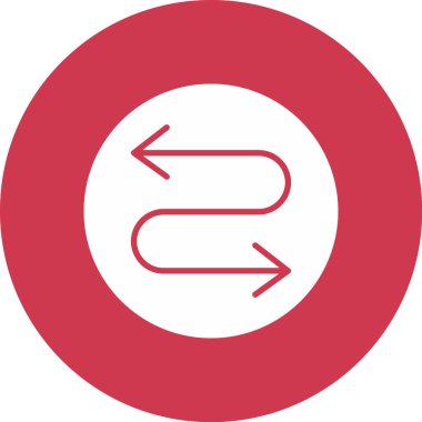 ok simgesi vektör illüstrasyonu