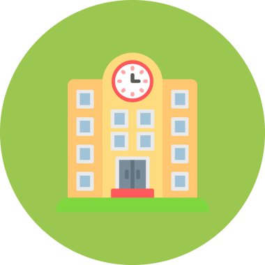 saat vektör simgesi, modern biçim