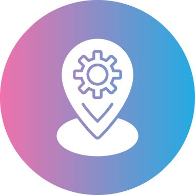 Teçhizat Web simgesi basit illüstrasyon