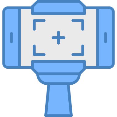 Su. Web simgesi basit illüstrasyon