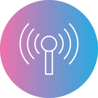 Modern simgenin vektör illüstrasyonu