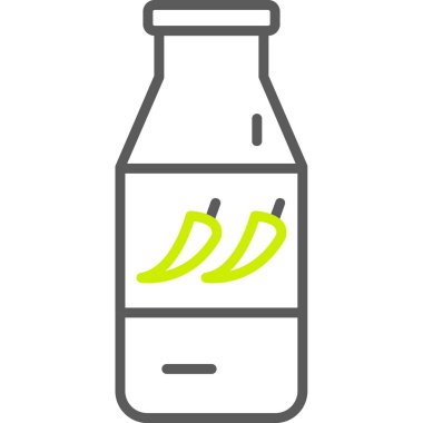 Taze meyve suyu ikonu vektör çizimi