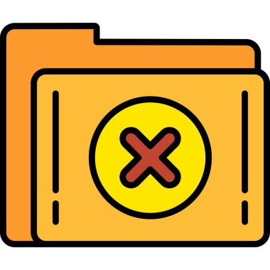 Hata. Web simgesi basit illüstrasyon