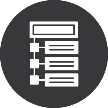 Modern dosya biçiminin vektör illüstrasyonu