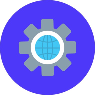 seo modern simgesinin vektör illüstrasyonu