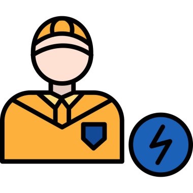 dişli simgesi ile çalışan adam