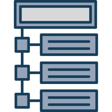 ağ veri sunucusu simgesi