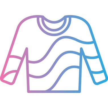 Gömlek. Web simgesi basit illüstrasyon