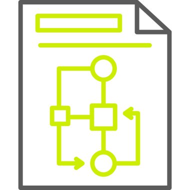 Basit vektör simgesi, ayar simgesi ayarları simgesi