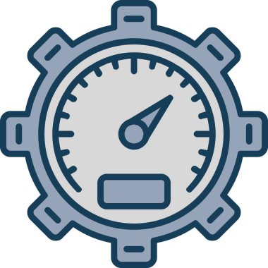 pusula simgesini ana hatları doldurulmuş biçiminde pusula simgesi