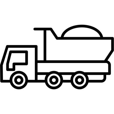 kamyon simgesi çizimi