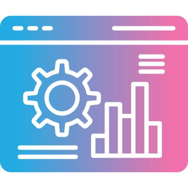 vektör ayarı simgesi