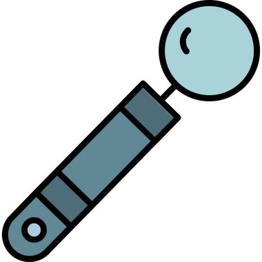 termometre ağ simgesi, basit vektör illüstrasyonu