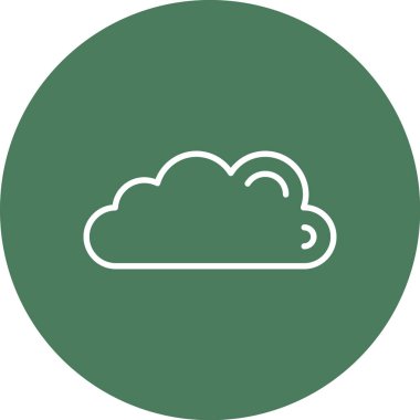 Bulut simgesi. Web simgesi