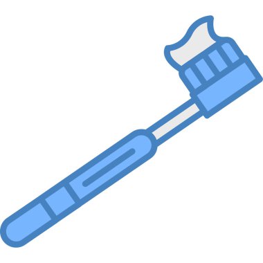 fırça. Web simgesi basit illüstrasyon