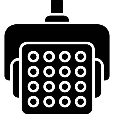 Modern b 'nin vektör illüstrasyonu eksik simgesi