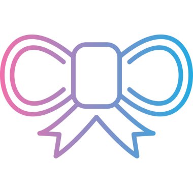 Madalya vektör satırı simgesi