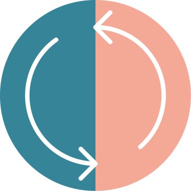 İş ve finans simgesinin vektör illüstrasyonu