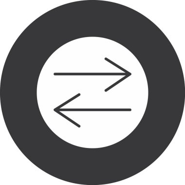 ok yönü sağ simgesi ana hat biçiminde