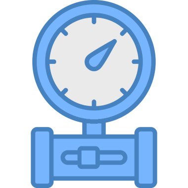 Bir pusulanın vektör illüstrasyonu