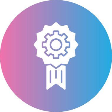 Bir simgenin vektör illüstrasyonu