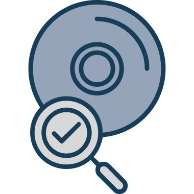 Çalar saat simgesi. vektör illüstrasyonu