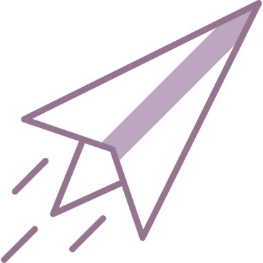 Uçak. Web simgesi basit illüstrasyon