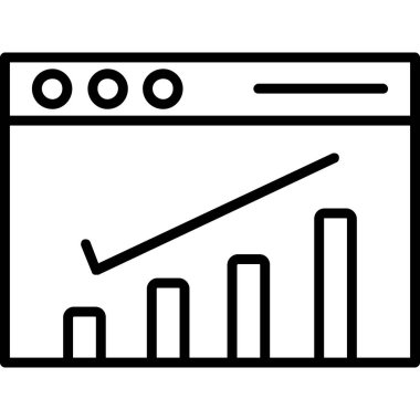 Web tasarım ikonu vektör illüstrasyonu