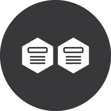 Kitap simgesinin vektör illüstrasyonu