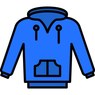 Kapüşonlu simge vektörü beyaz arkaplanda izole edilmiş, kapüşonlu şeffaf işaret, giyim sembolleri