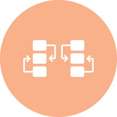 İş ve vektör illüstrasyonu için web simgesi