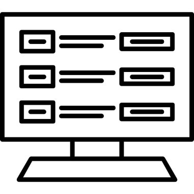 Bilgisayar simgesini, özet biçimini izle