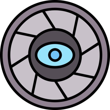 CD mi? Web simgesi basit illüstrasyon