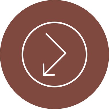 ok simgesi vektör illüstrasyonu