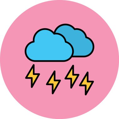 vektör Bulut simgesi illüstrasyonu