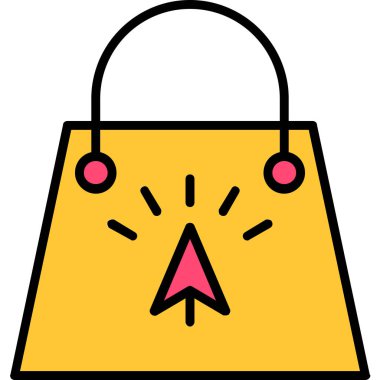 çanta alışveriş simgesi