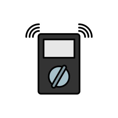 elektronik aygıt simgesi vektör illüstrasyon tasarımı