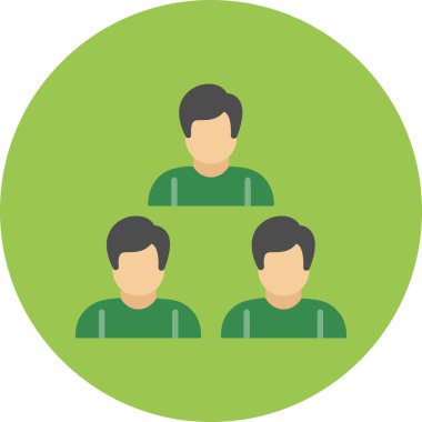 İnsan simgesinin vektör illüstrasyonu