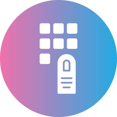 Modern b 'nin vektör illüstrasyonu eksik simgesi