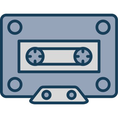 cassette tape. simple design