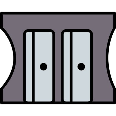 Kapı simgesi. Basit resimleme