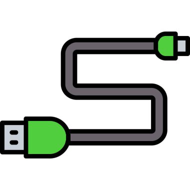 Dolgu simgesi, vektör illüstrasyonu