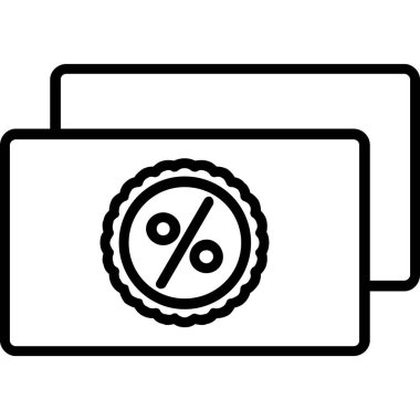 Kredi kartıyla. Basit resimleme