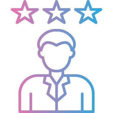 İş ve modern simgenin vektör illüstrasyonu