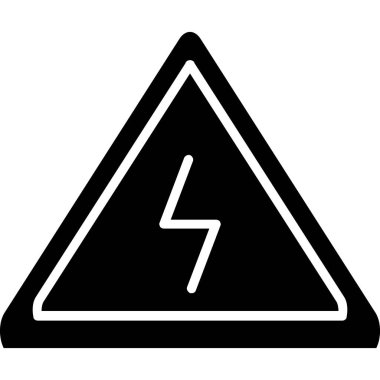 Bir güç simgesinin vektör illüstrasyonu