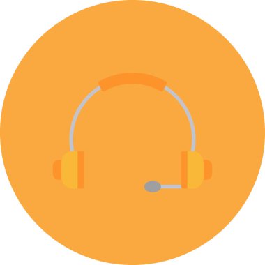 Kulaklıkların vektör illüstrasyonu