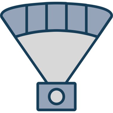 Modern simgenin vektör illüstrasyonu