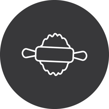 Gıda simgesinin vektör illüstrasyonu