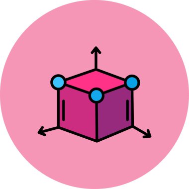 Vektör illüstrasyonu, simge ögesi arkaplanı